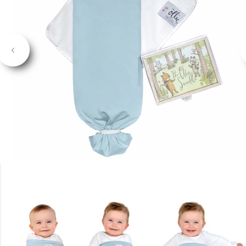 Ollie Baby Swaddle Set